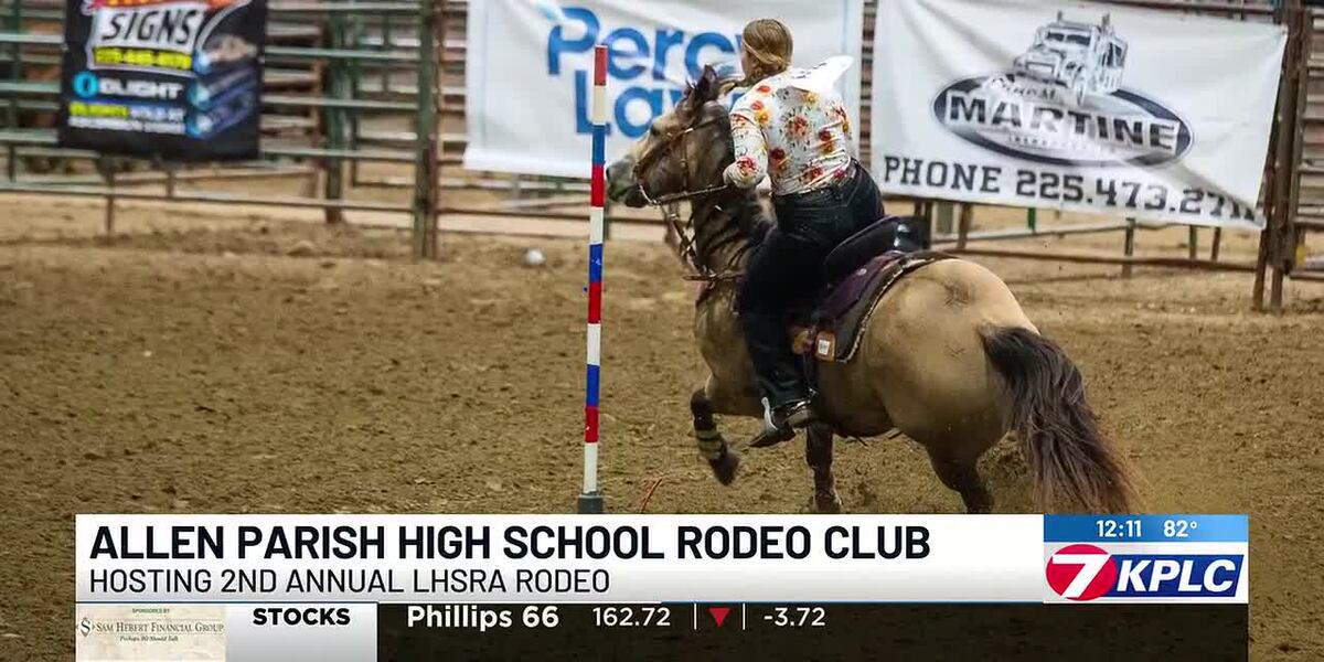 Allen Parish High School Rodeo Club holds second annual rodeo this weekend