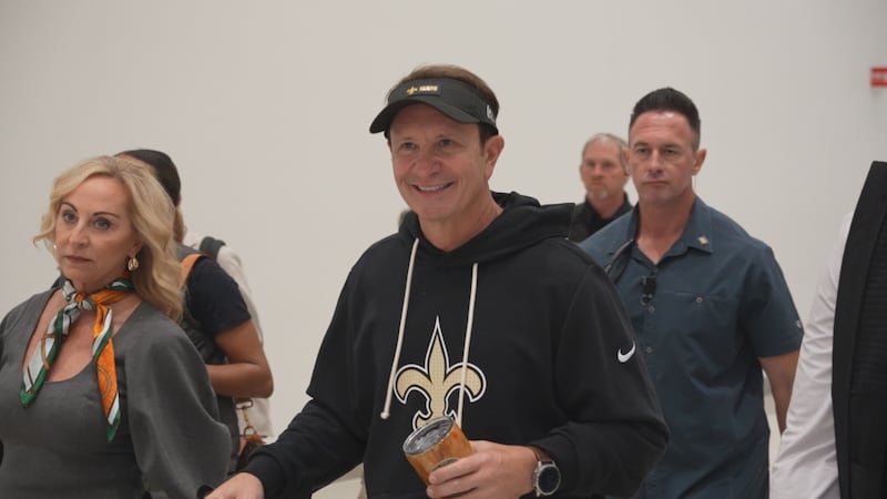 Louisiana officials and Saints fans head to Paris early ahead of Sunday's game.