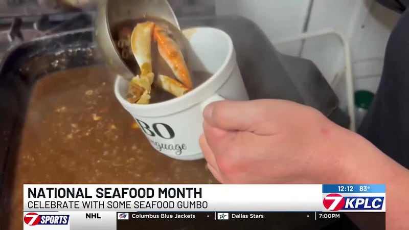 Local Cajun restaurant teaches 7NEWS how to make seafood gumbo for National Seafood Month