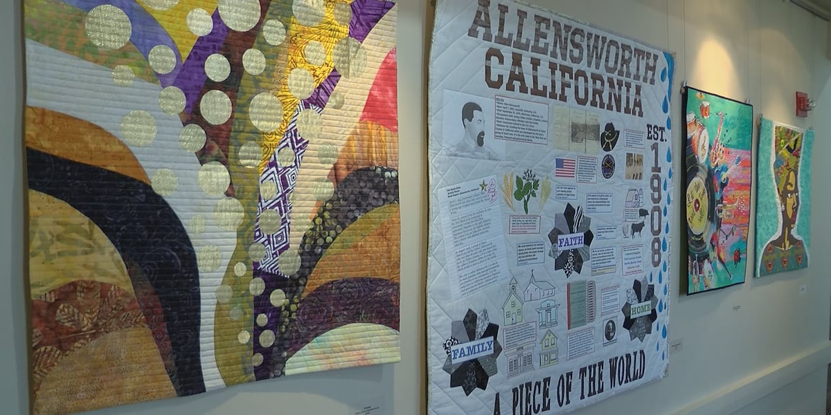 From a Cleveland Browns blanket to a solo gallery exhibit: One artist’s journey of hope and healing