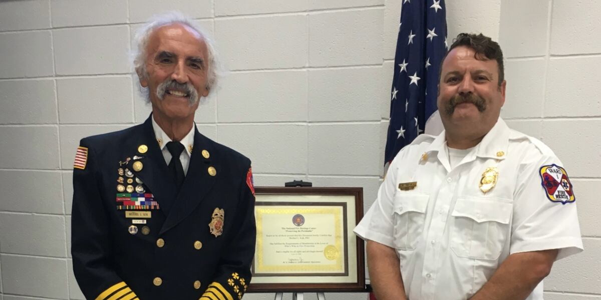Alex Funcheon Former Fort Johnson Fire Chief receives award for book on Army ...