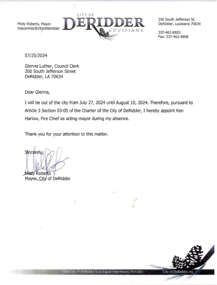 DeRidder mayor arrested on rape charge