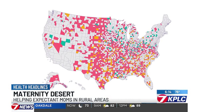 Maternity Desert: Helping expectant moms in rural areas