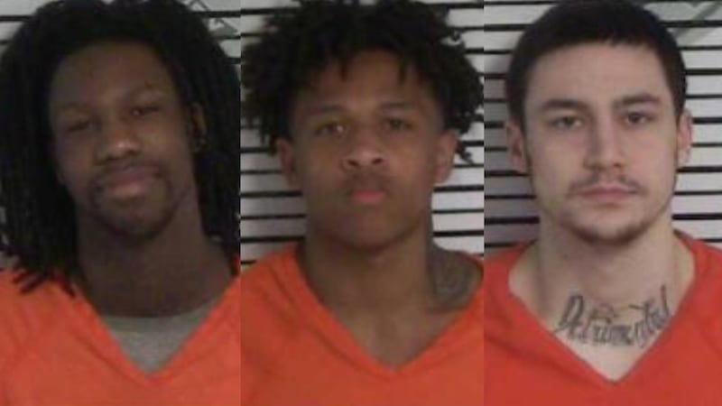 Lenny Bruce, Drake Pickney, and Isaiah Carrier