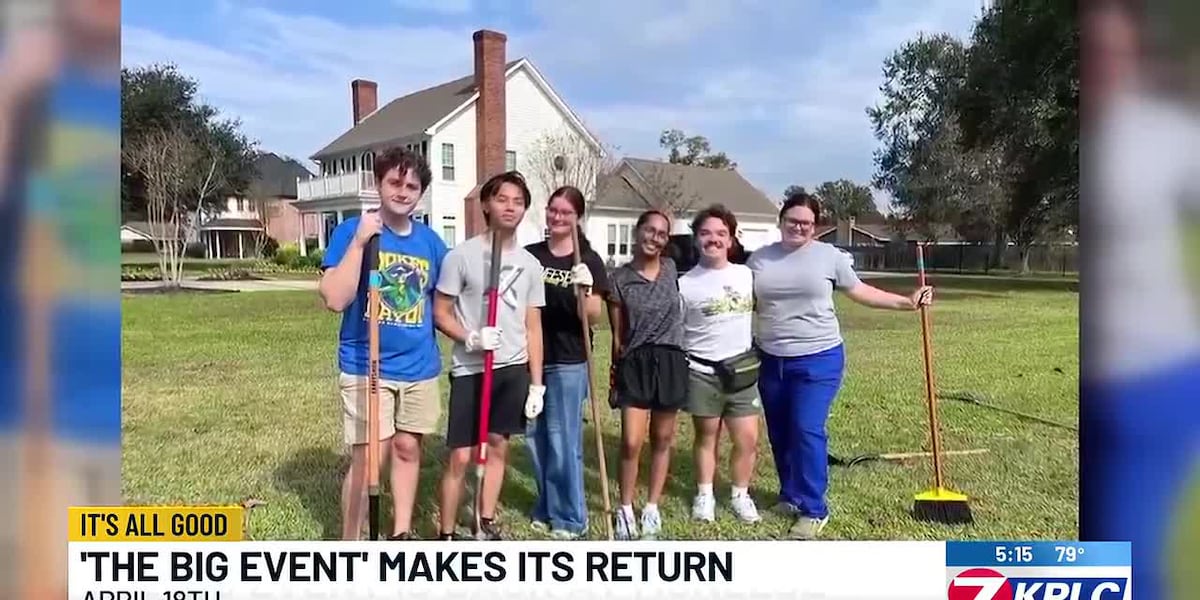 ‘The Big Event' at McNeese searching for residents to serve