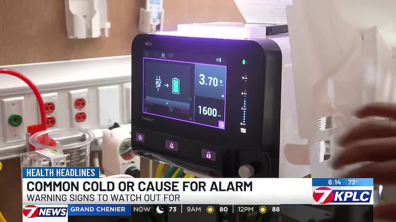 Warning Signs: Common cold or cause for alarm