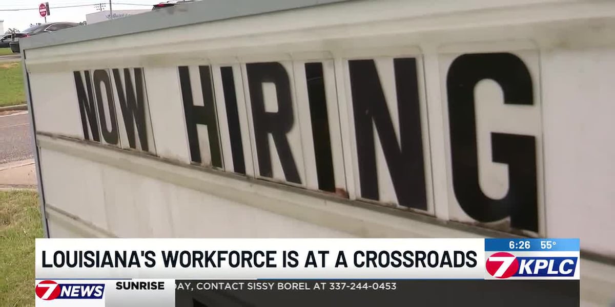 Louisiana reports it has more job openings than unemployed people – KPLC 7 News