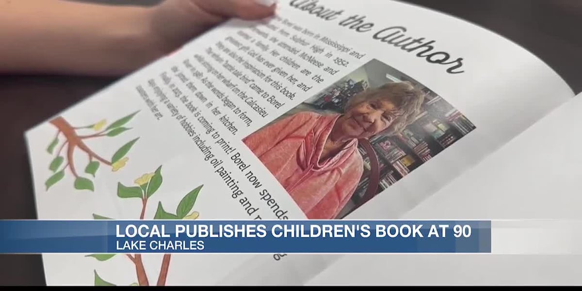 Lake Charles Native Self publishes Book At 90 Lake charles native self publishes book at 90