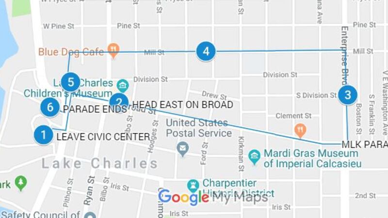 Mlk Parade Map MLK parade set to begin at 11 a.m.