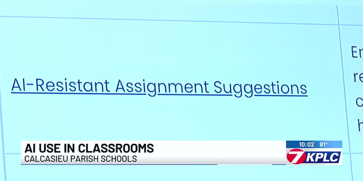CPSB Chief Technology Officer discusses AI use in classrooms CPSB Chief Technology Officer discusses AI use in classrooms