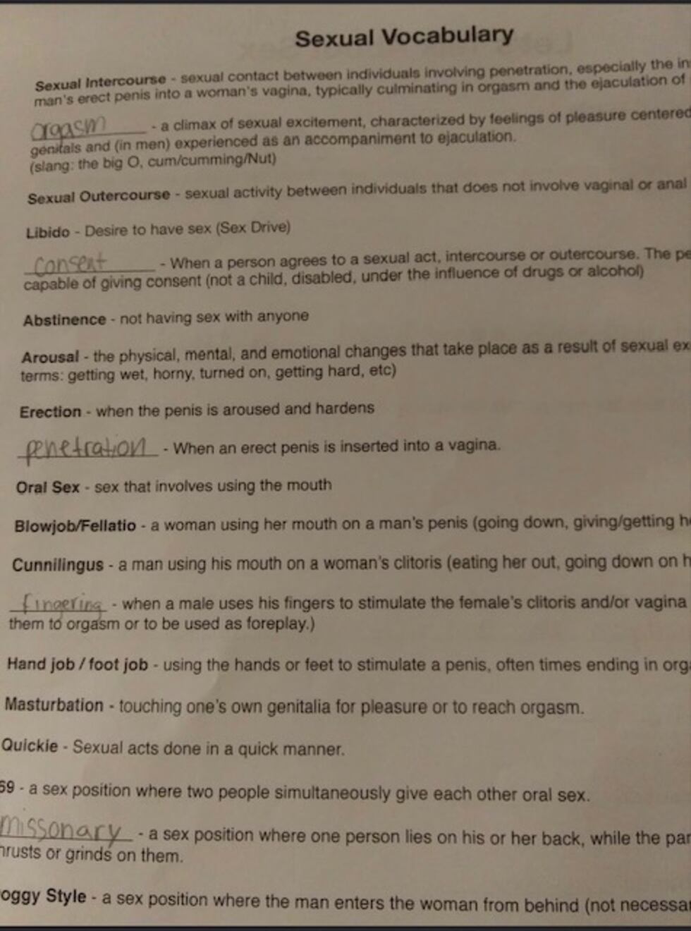 Parents outraged, say Texas church taught sex education without