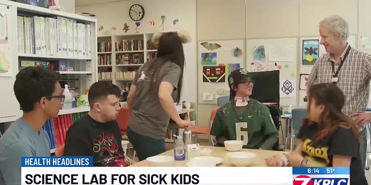 Hospital builds educational science lab for hospitalized children Hospital builds educational science lab for hospitalized children