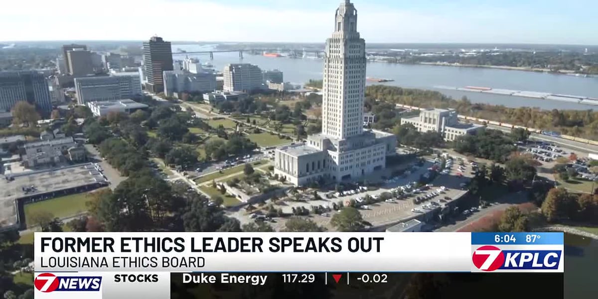 Former La. Ethics Board Chairperson believes changes have hampered board's effectiveness