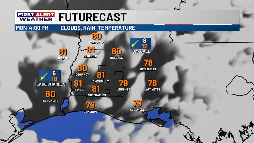Sun and clouds with a mild afternoon on the way