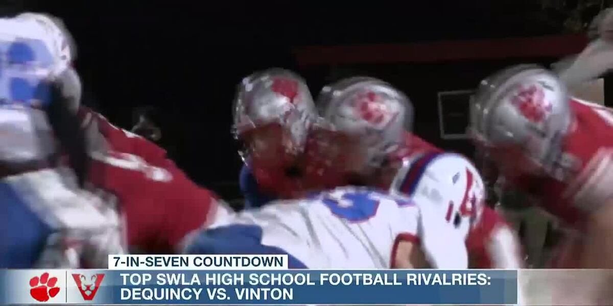 7InSeven Countdown Top SWLA HS Football Rivalries DeQuincy/Vinton