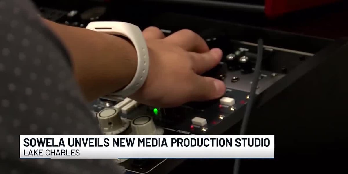SOWELA students get handson media training with new production studio