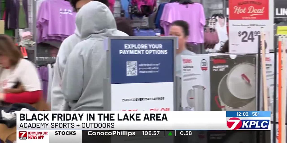 Black Friday shopping underway in Lake Area Black Friday shopping underway in Lake Area