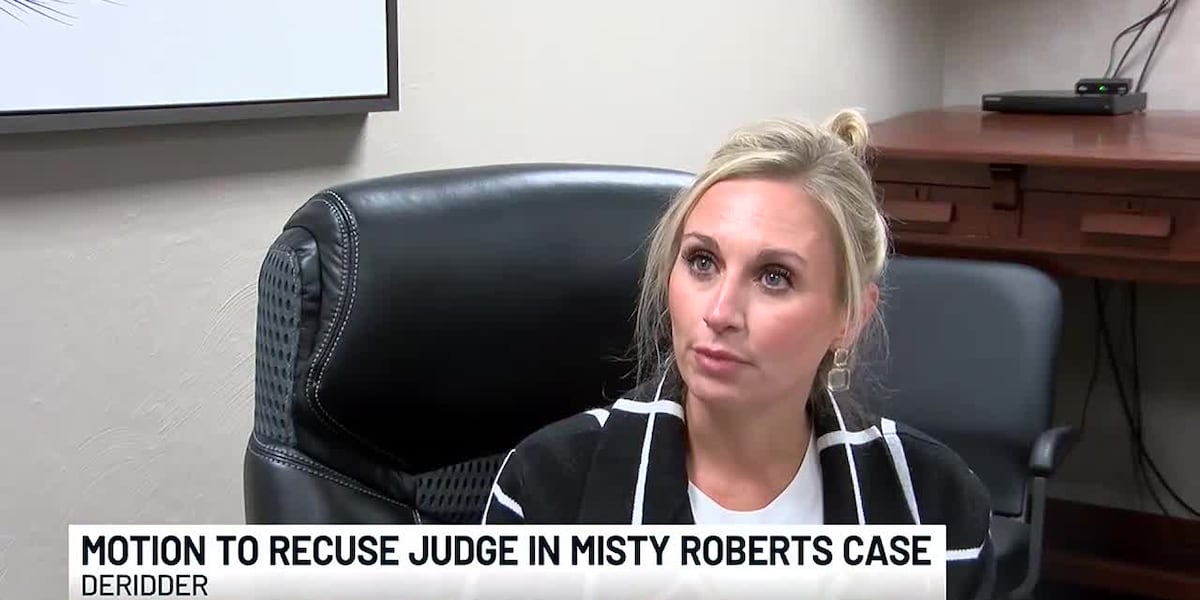 Attorneys for former DeRidder Mayor Misty Roberts ask judges to step down