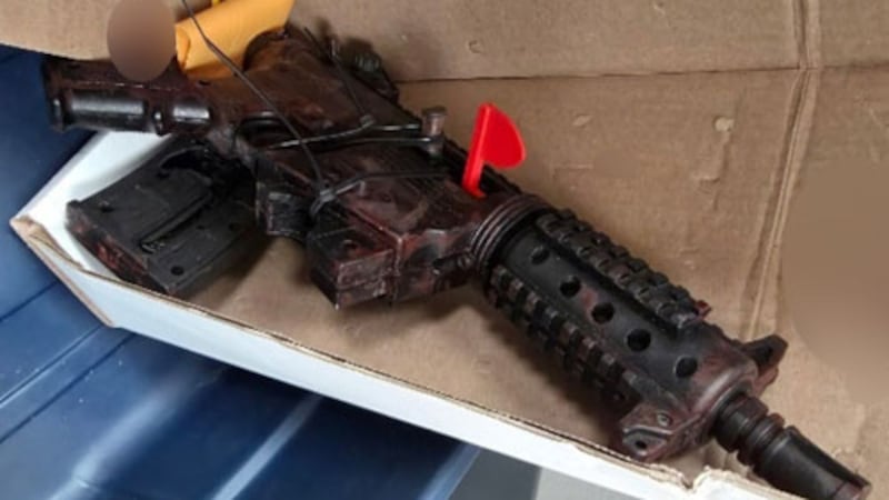 This is the rifle believed to have been used by Shamar Elkins to shoot and kill eight children...