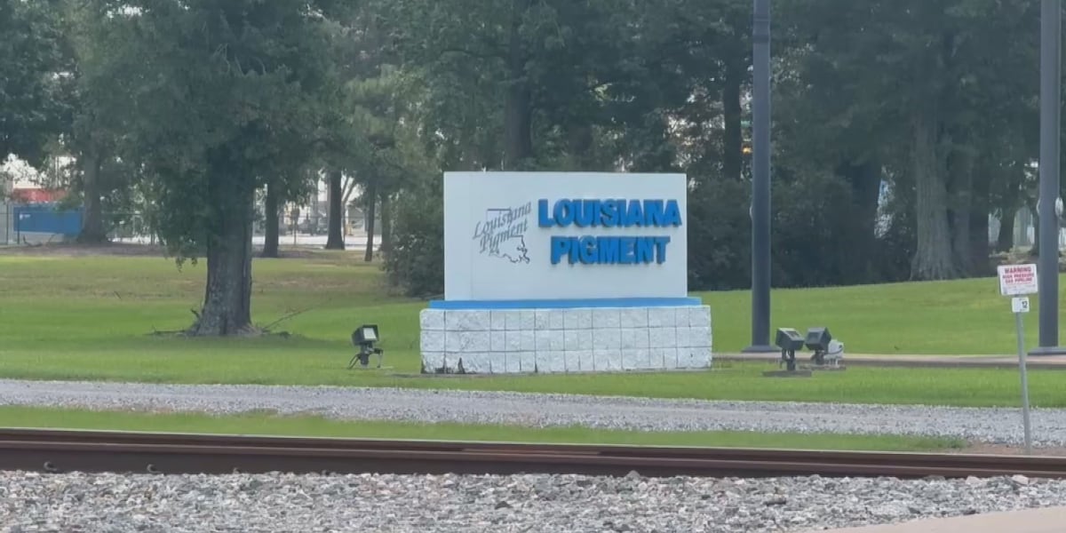Two hurt in chemical release at Louisiana Pigment, authorities say