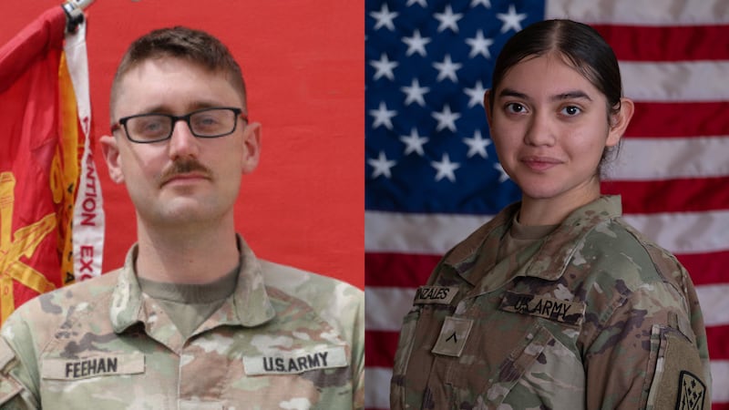 The Defense Department said in a statement that James Feehan, 25, of Ewa Beach, Hawaii, and...