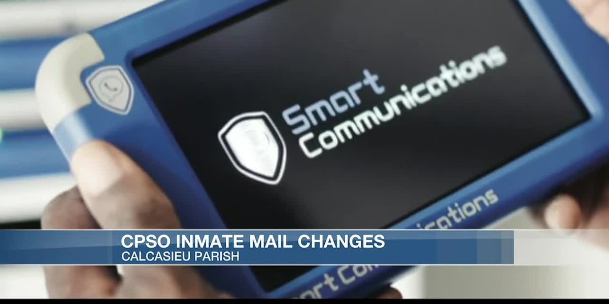 Calcasieu Correctional Center moves to electronic mail system