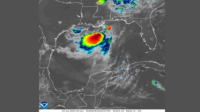 Communities on the U.S. Gulf Coast distributed sandbags and closed beaches as Tropical Storm...