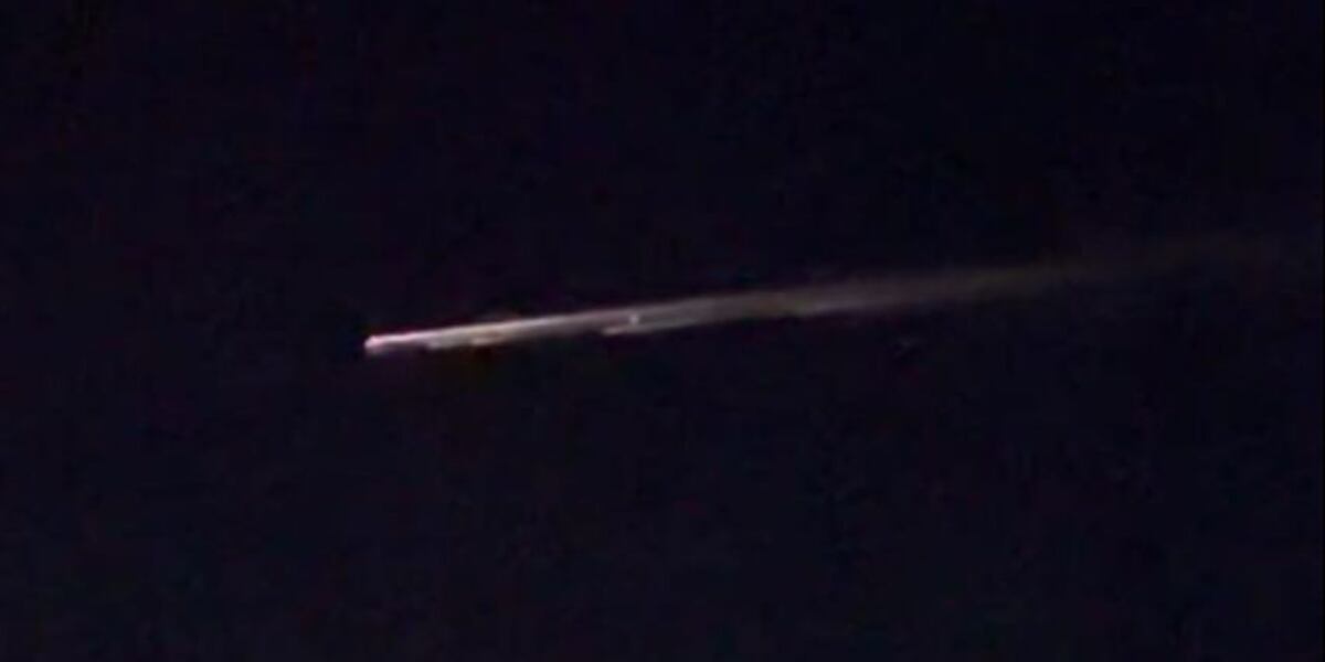 Flying Fire Object Astronomer explains fireball seen across southern skies