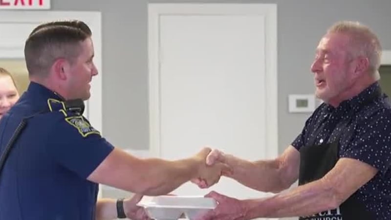 Faith Bible Church in Lake Charles will serve hundreds of free jambalaya lunches to honor...