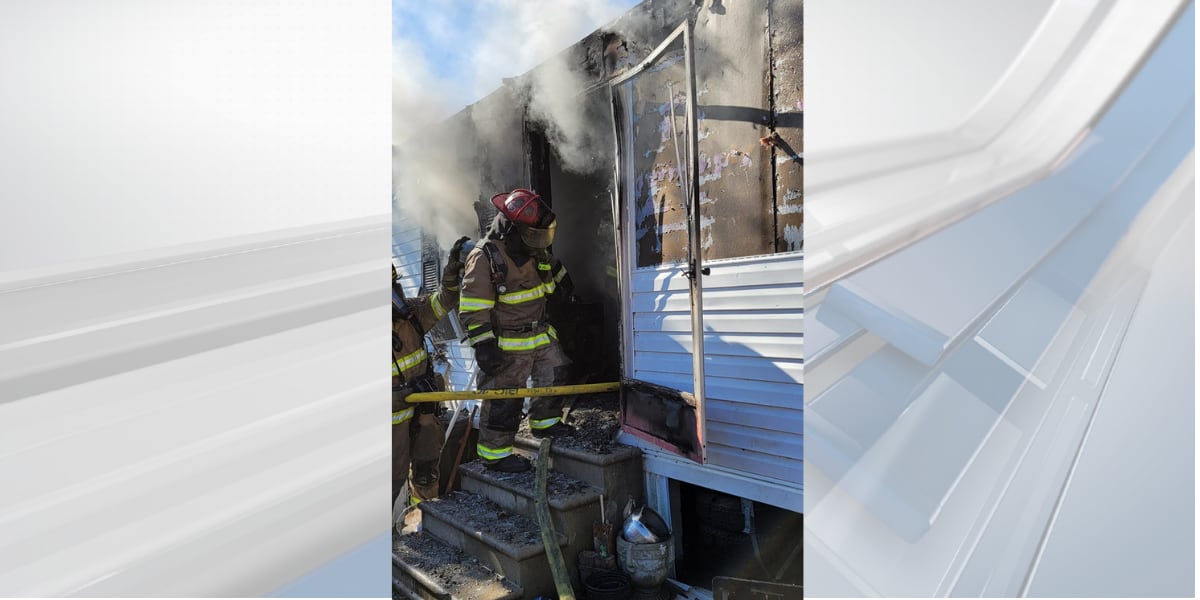 Two firefighters receive minor injuries when oxygen cylinder explodes