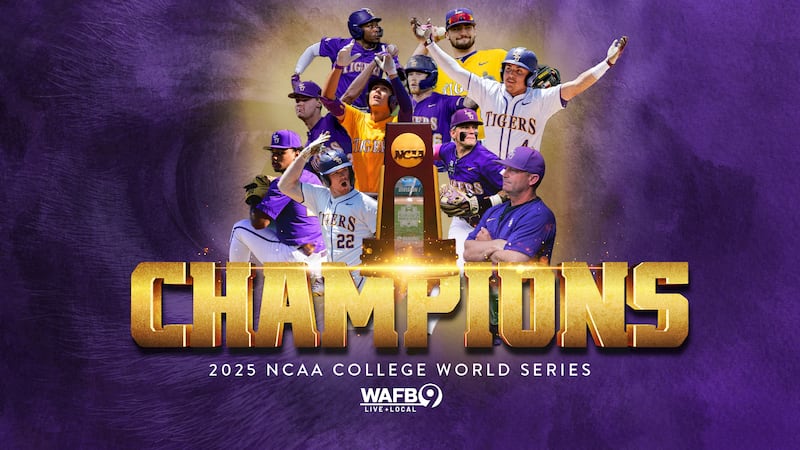 LSU Baseball Championship Celebration