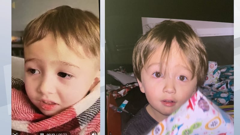 Two different pictures of Elijah Vue.
