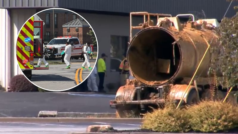 First responders were called to a Denny’s regarding a hazardous materials situation.