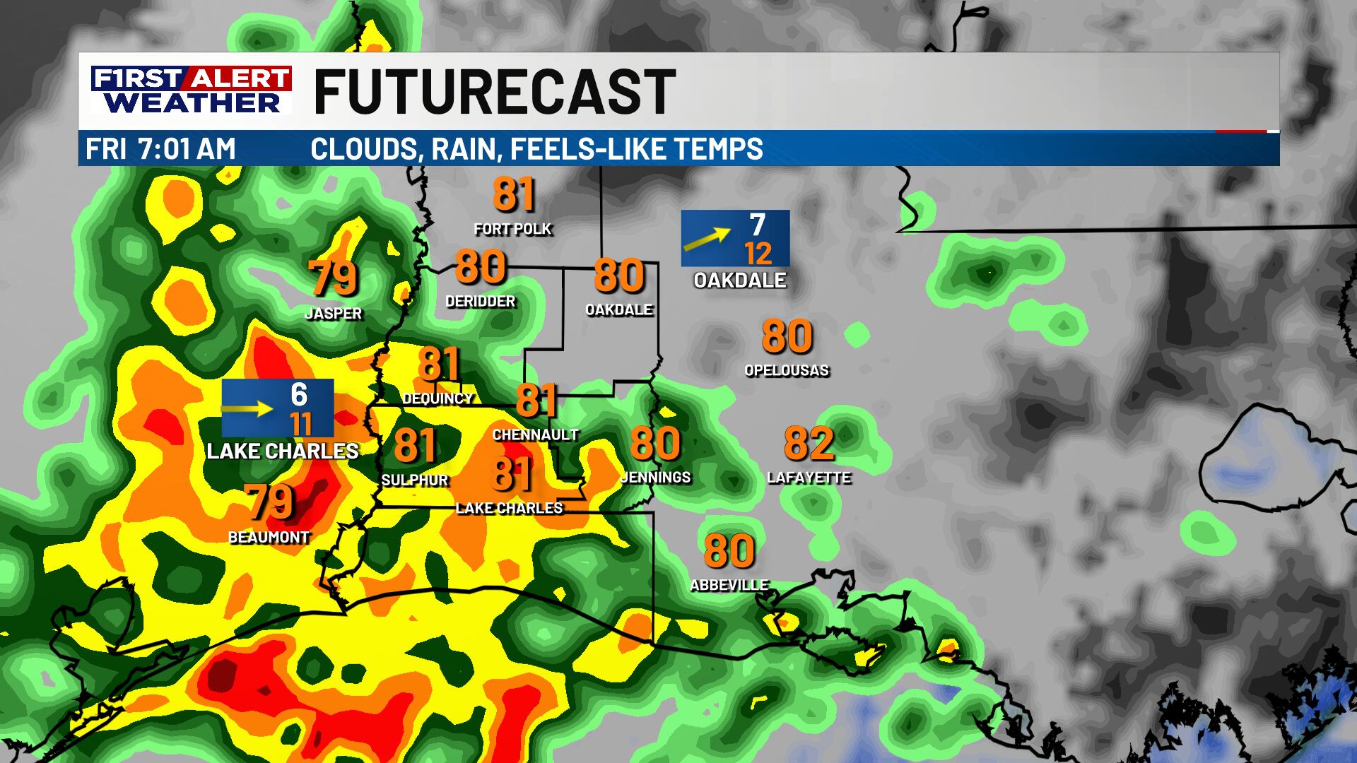 KPLC First Alert Forecast
