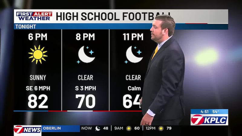 Perfect evening for High School Football