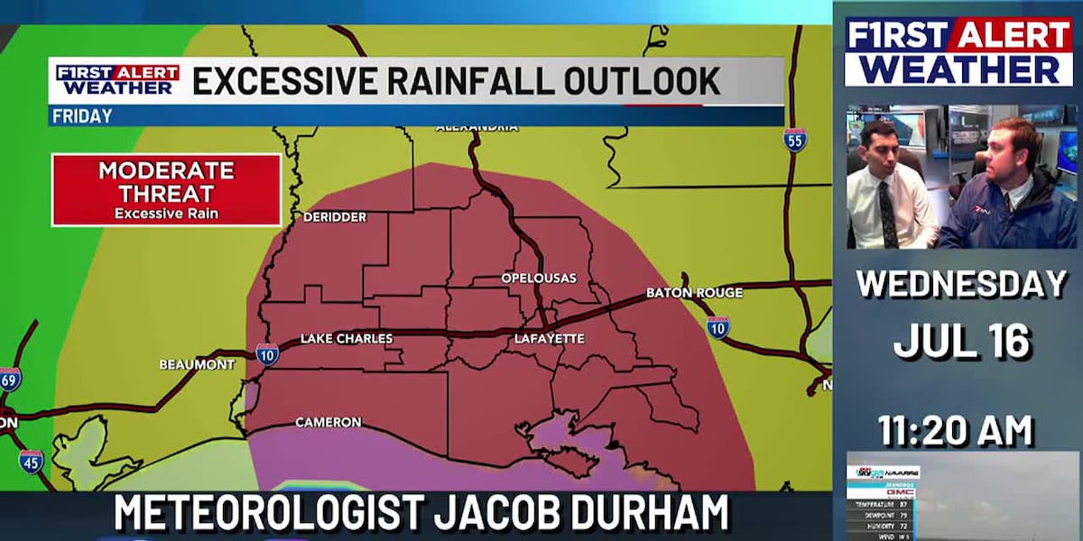First Alert Weather Extra: Jacob and Max give update on Invest 93-L
