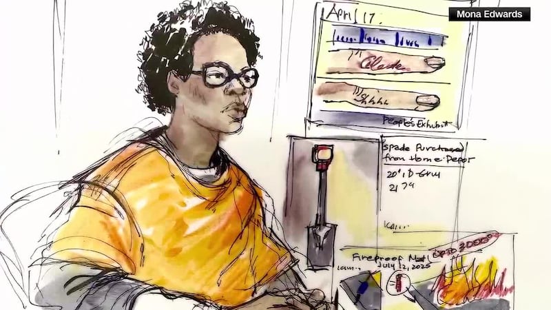 A homicide detective testified that Burke ordered items like a body bag and chain saws after...