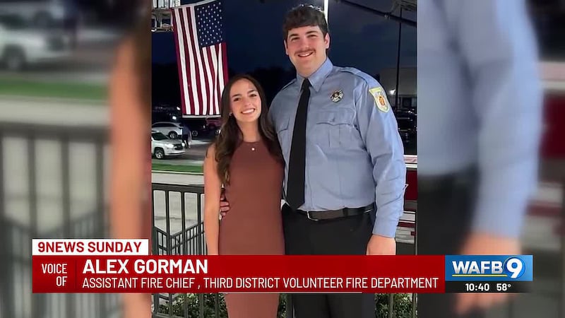 A woman was arrested after police said she struck and killed an LSU student and her fiancé...