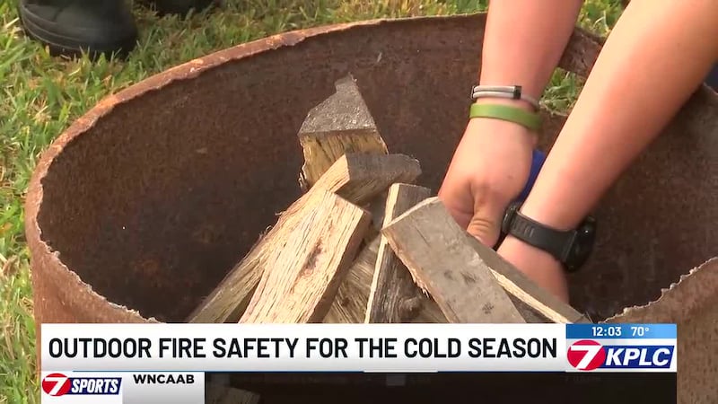 Fire officials give 7NEWS safety tips as the temperatures fall