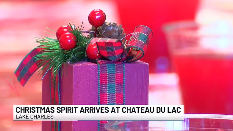 Christmas spirit arrives at Chateau Du Lac